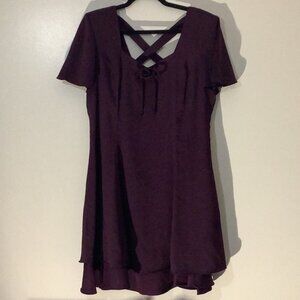 CDC Caren Desiree Company Purple Dress